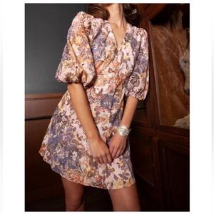 NEW Anna Cate Marie Dress in August Bloom Pink Floral Size Small